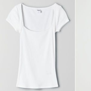 White TNA Newport T-shirt